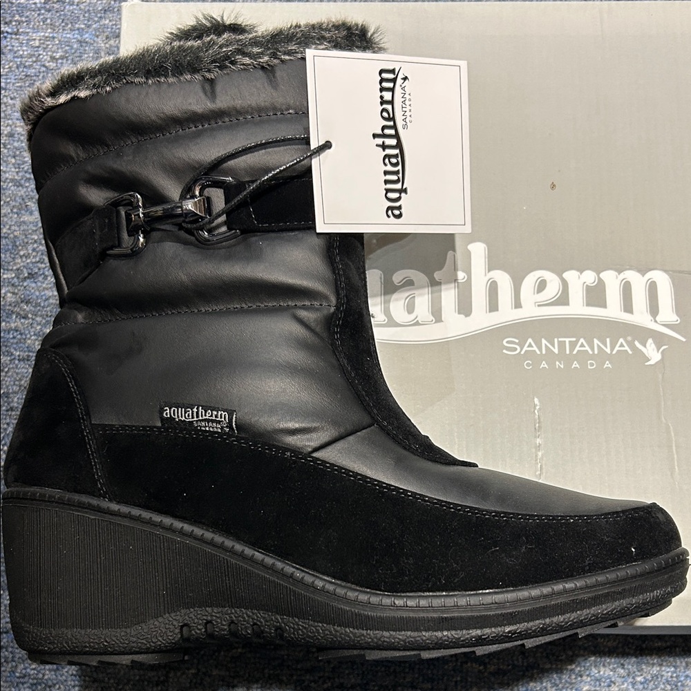 New waterproof winter Women's Black Boots Santana Canada